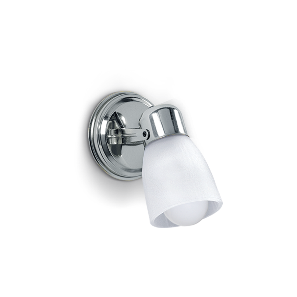 APLIQUE B/RED 1L E27 C/TULIPA B.CONSUMO