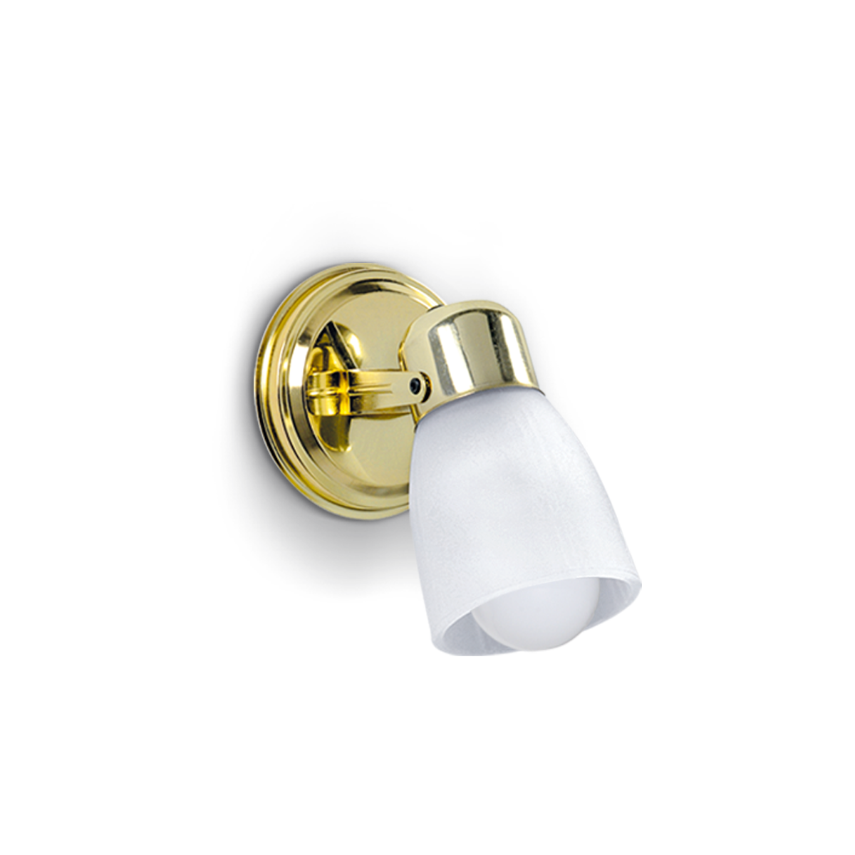 APLIQUE B/RED 1L E27 C/TULIPA B.CONSUMO