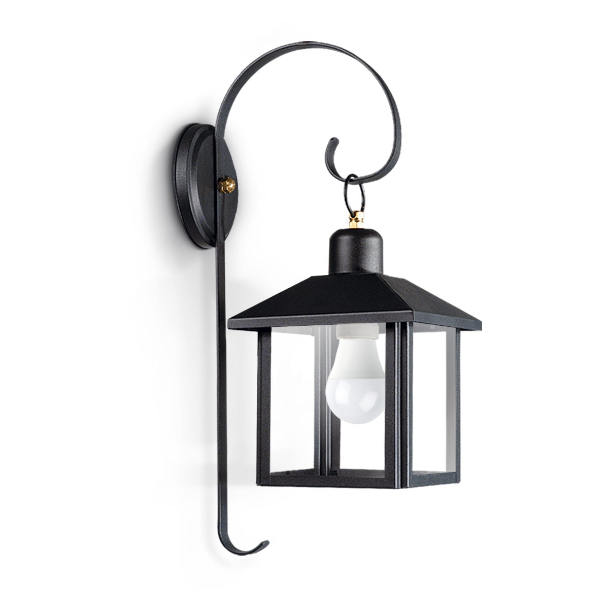 FAROL RECTO CON MENSULA Y ARO MOVIL