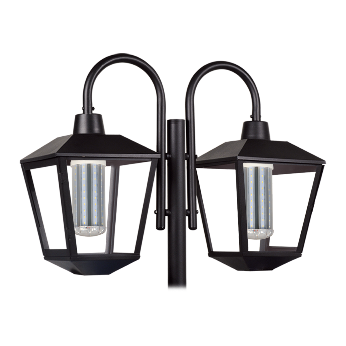 FAROLA JARDIN 2L CON COLUMNA DE 2,5M