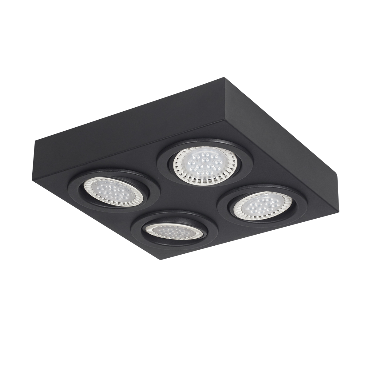 PLAFON 4 LUCES MOVIL