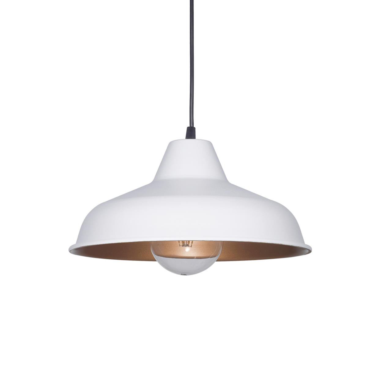 COLGANTE CHAPA 1L INT ORO MATE