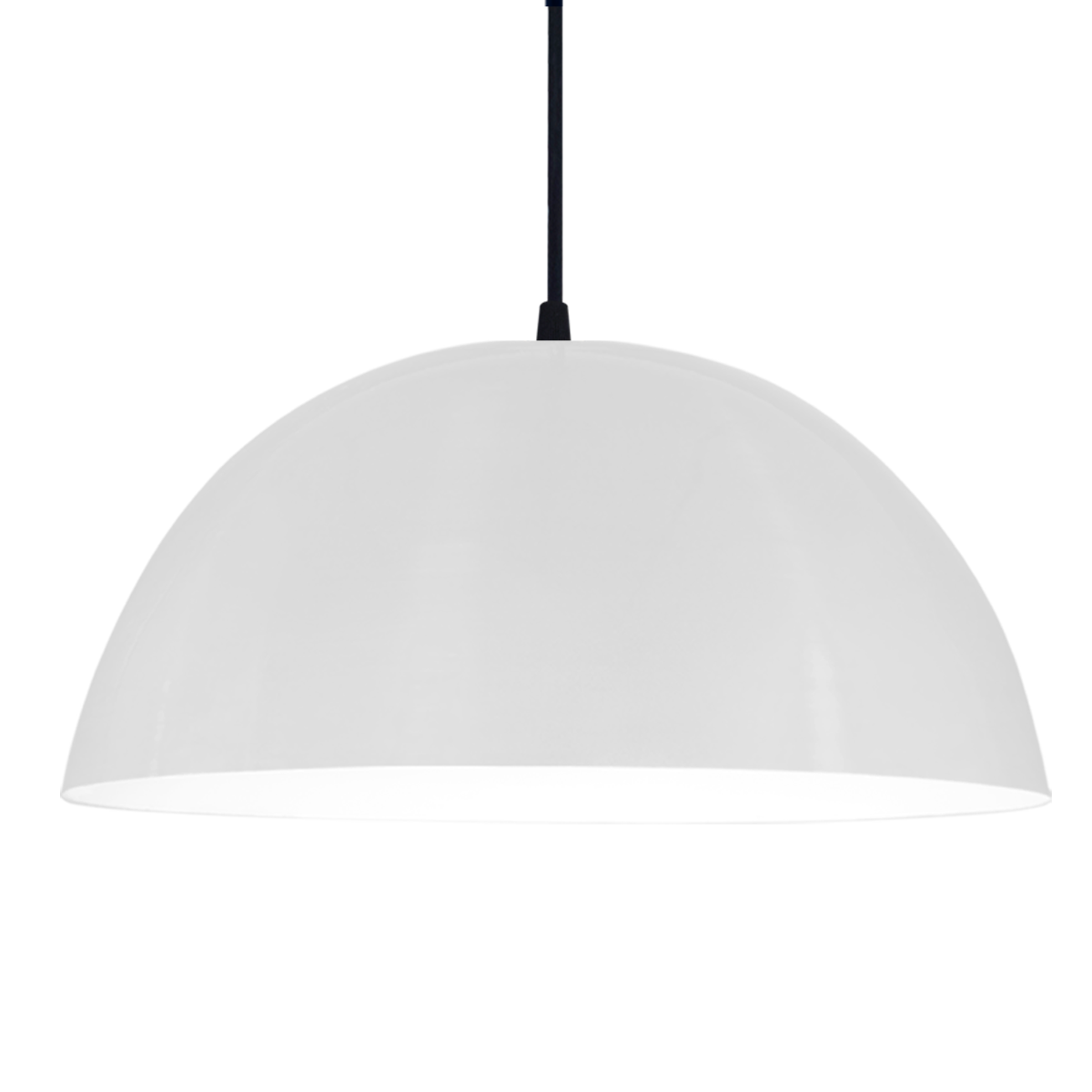 COLGANTE ALUMINIO MEDIA ESFERA 1L