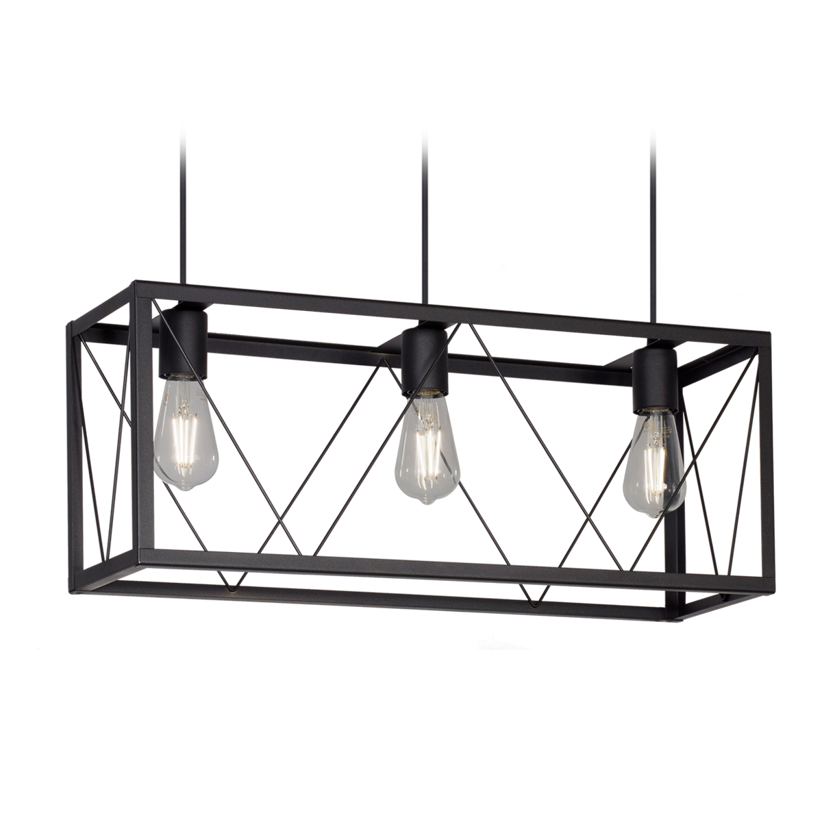 COLGANTE DE HIERRO 3L CON RAYOS DE ALAMBRE