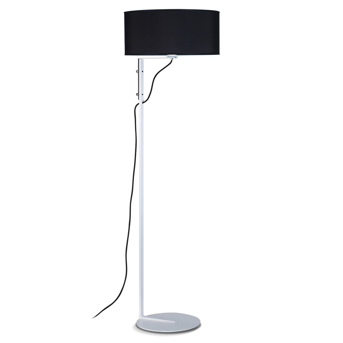 LAMPARA DE PIE BLANCO MICRO BASE Ø32CM