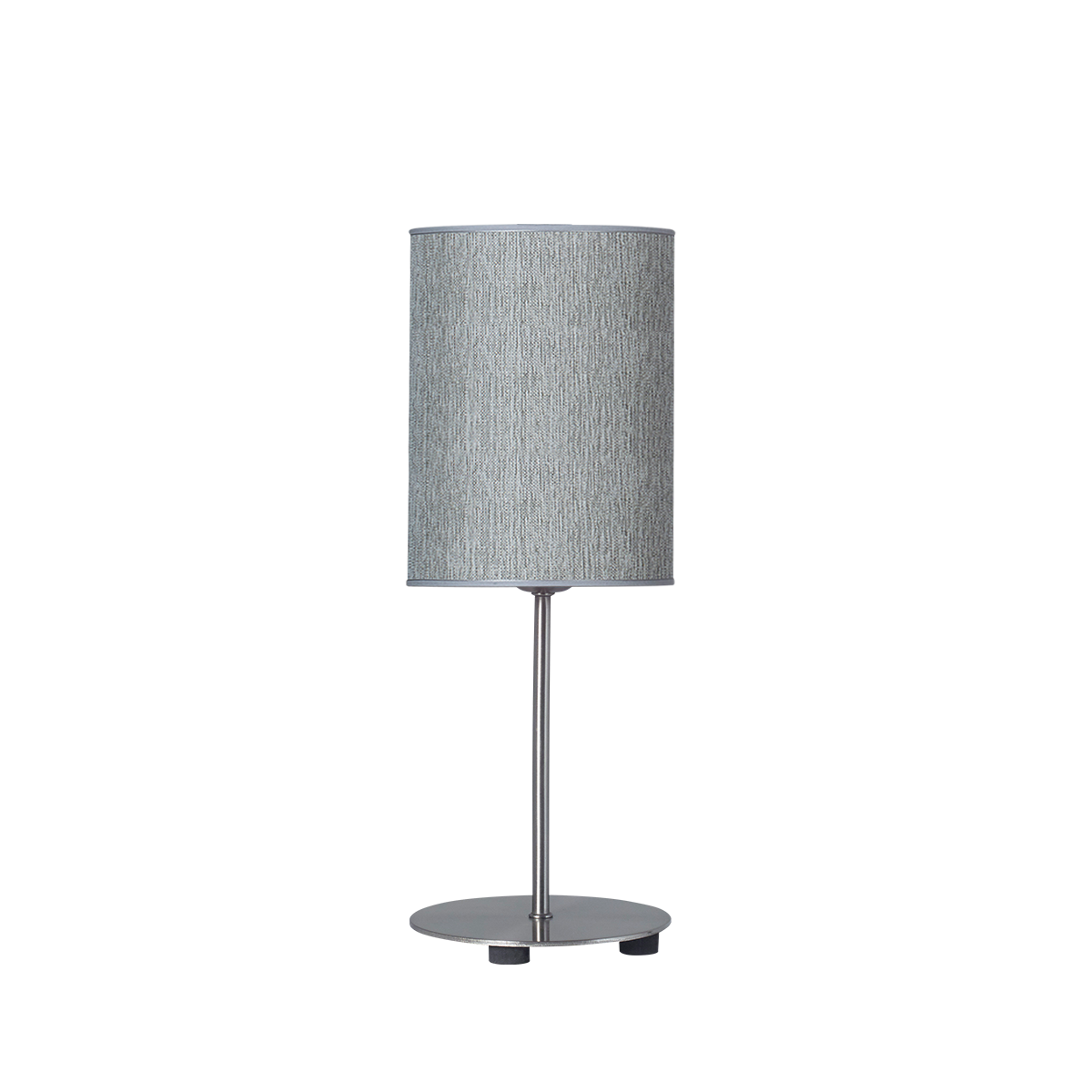 VELADOR BASE Ø15CM ACERO