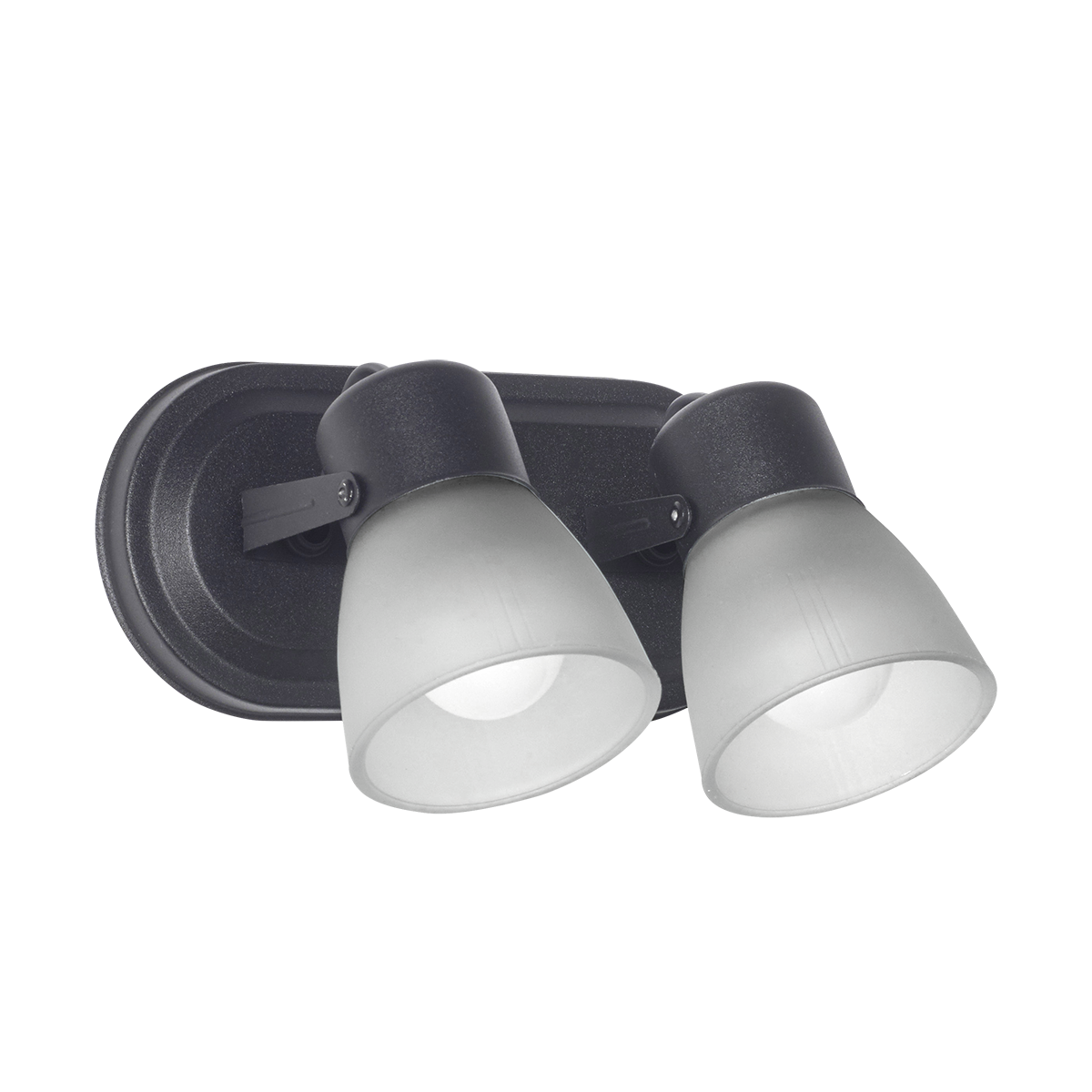 APLIQUE B/OVAL 2L E27 C/TULIPA RAYE