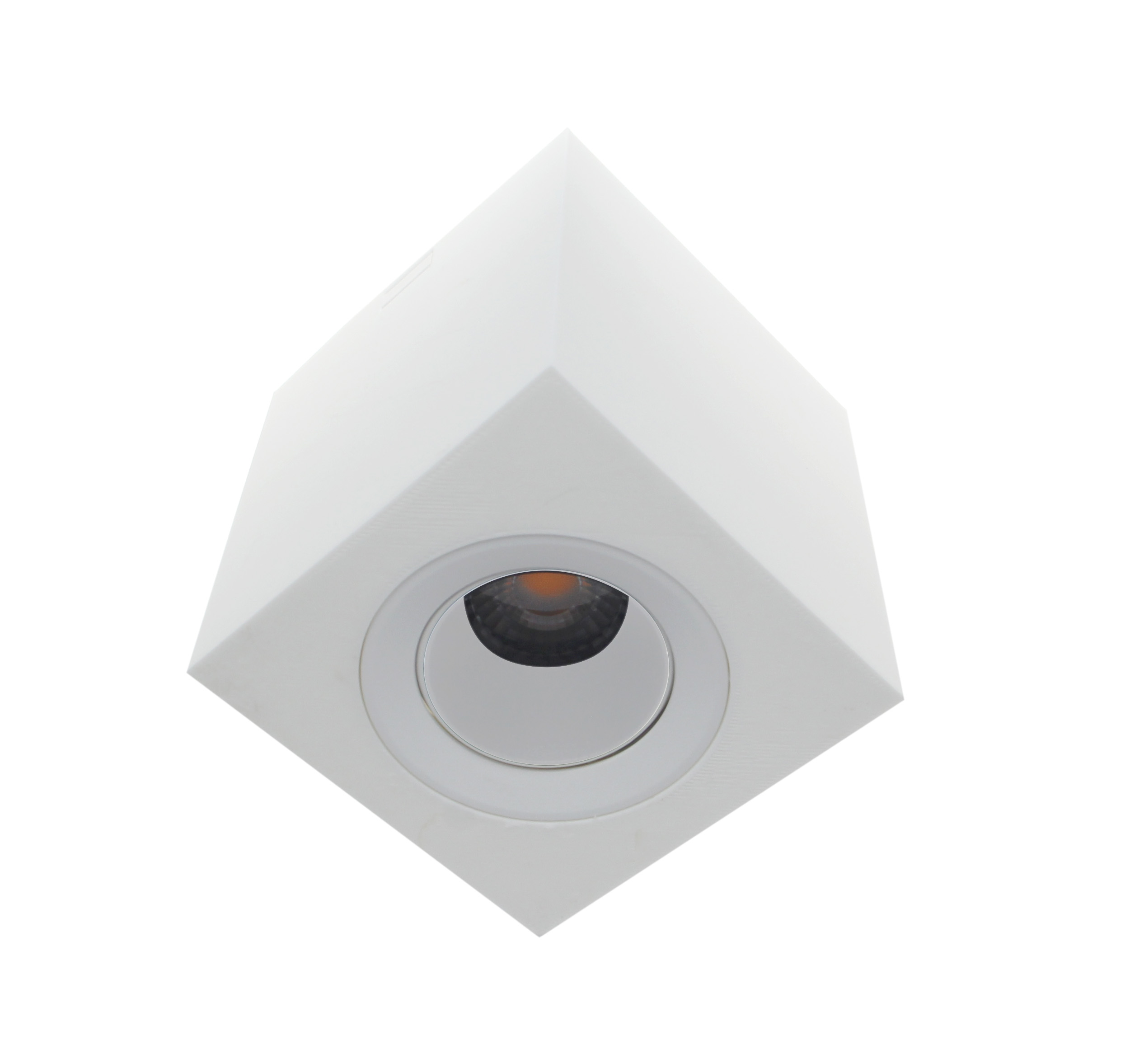 Aplique de techo rectangular orientable antideslumbrante