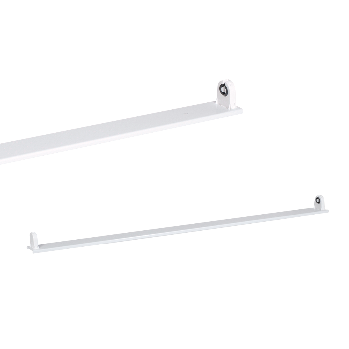 PERFIL EXTRACHATO PARA TUBO LED 1X10W