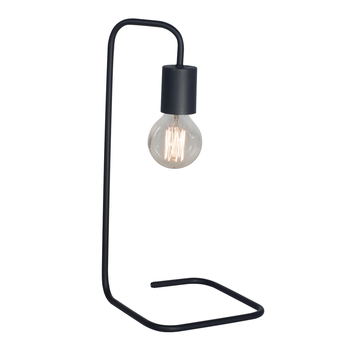 VEL. BASE ROMBO NEGRO 1L H42CM