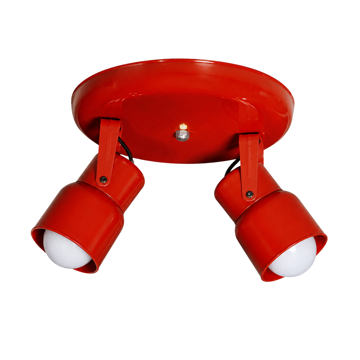 APLIQUE 2 LUCES BASE REDONDA