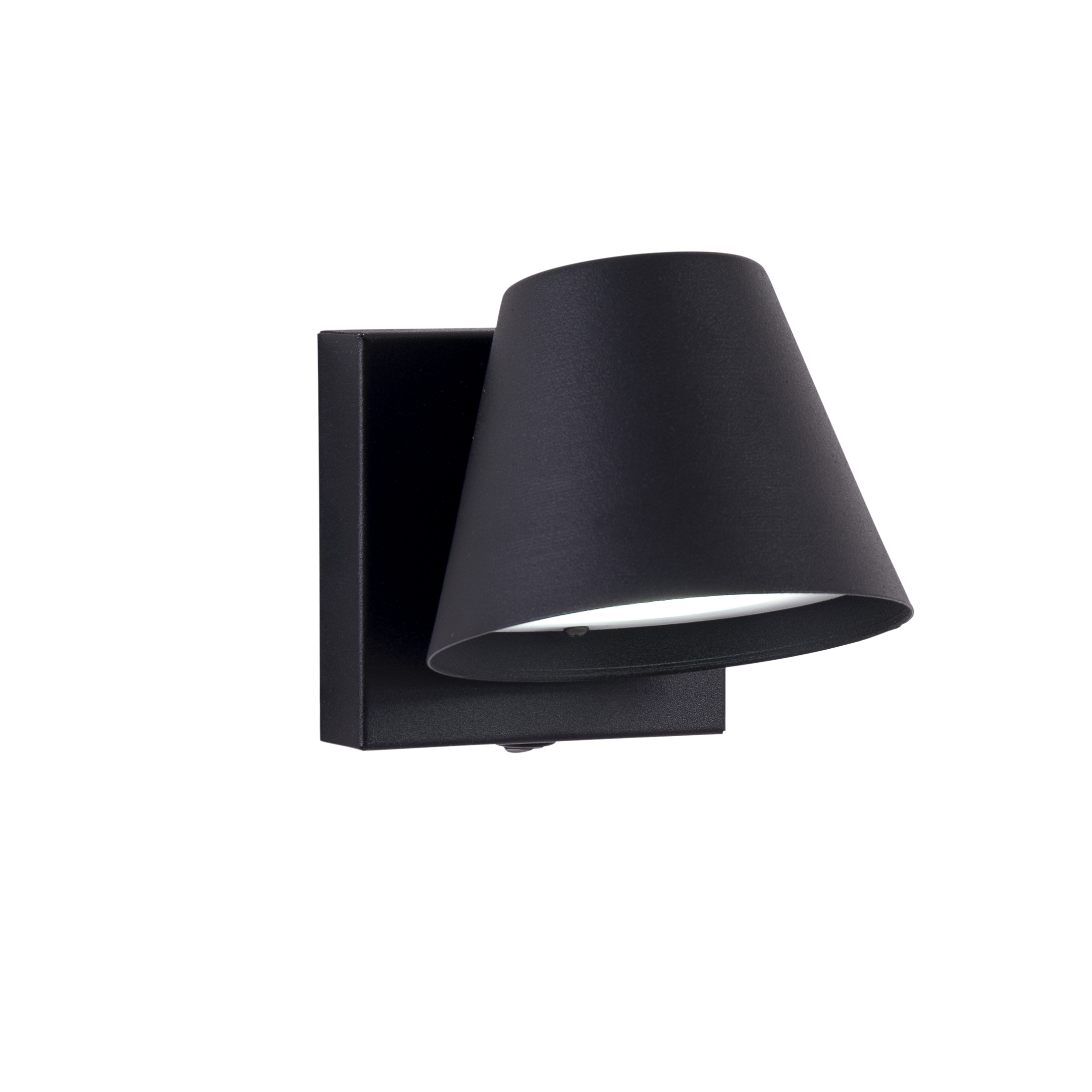 APLIQUE 1L C/INTERRUPTOR CABEZAL METALICO CONICO ORIENTABLE