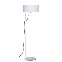 LAMPARA DE PIE BLANCO MICRO BASE Ø32CM