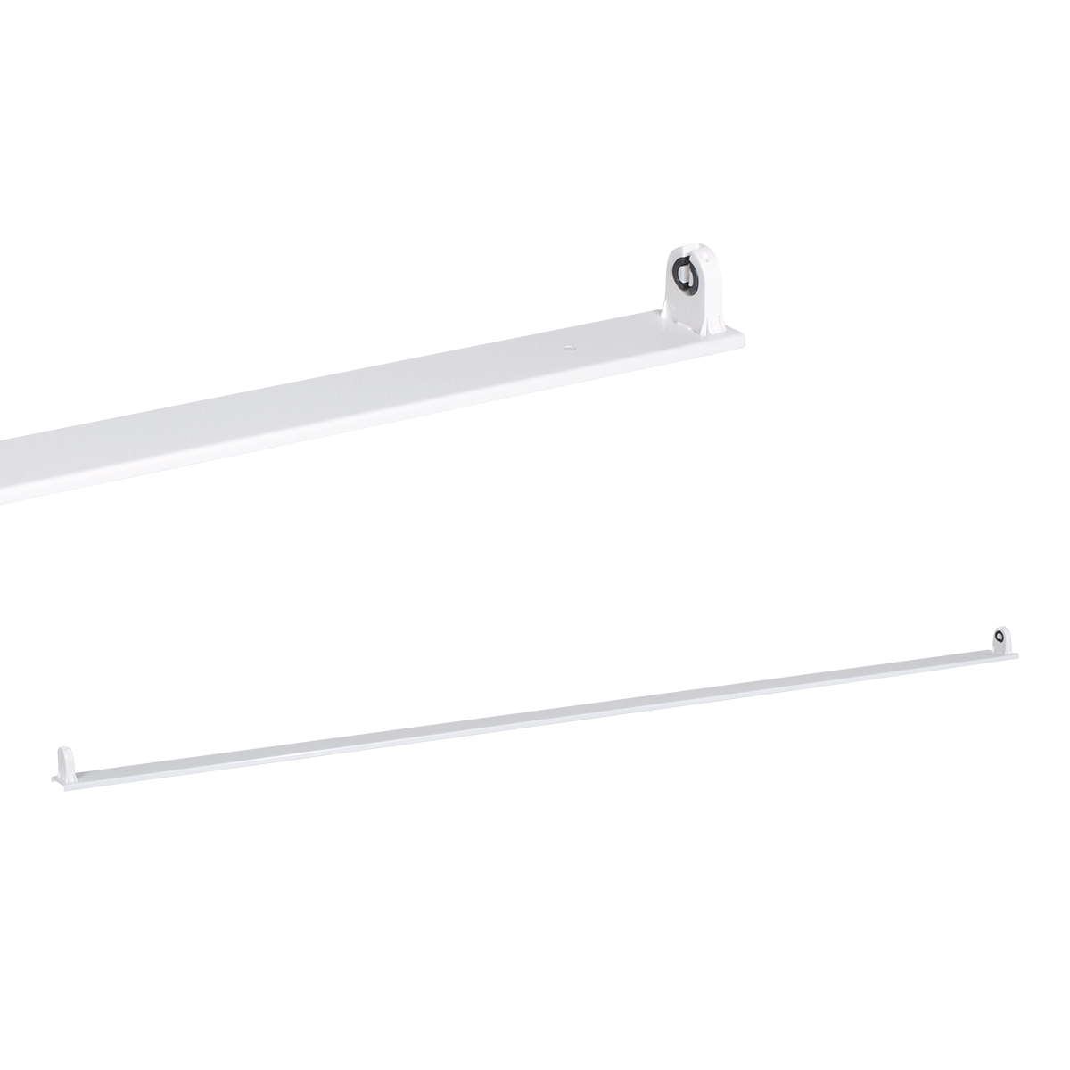 PERFIL EXTRACHATO PARA TUBO LED 1X20W